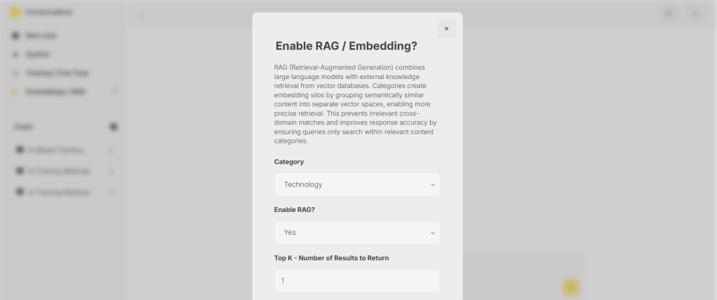 RAG AI Embedding Bubble.io